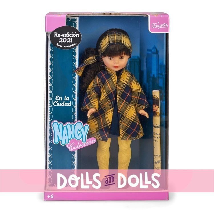 Muñeca Nancy colección 41 cm - Nancy en la Ciudad / Re-edición 2021