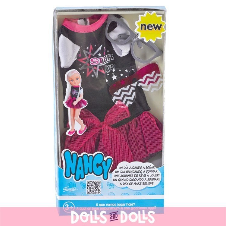 Ropa para muñeca Nancy 43 cm - Un día de disfraces - Conjunto Star - And Dolls - Tienda de Muñecas de Colección