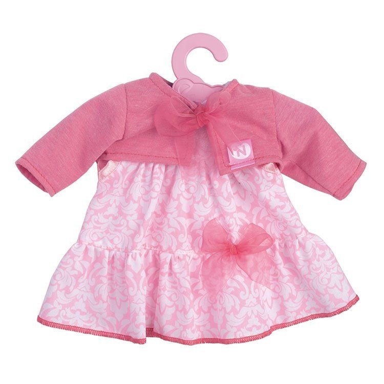 Ropa para muñecas Nenuco 35 cm - Vestido y chaqueta rosa - Dolls And Dolls  - Tienda de Muñecas de Colección