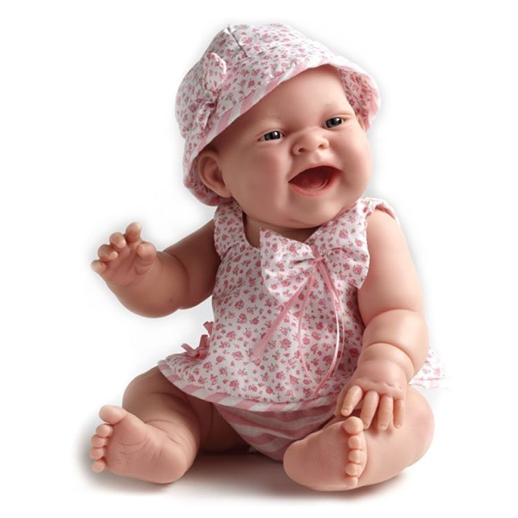 Muñeca Lola con vestido de estampados florales (chica) - Berenguer Boutique 