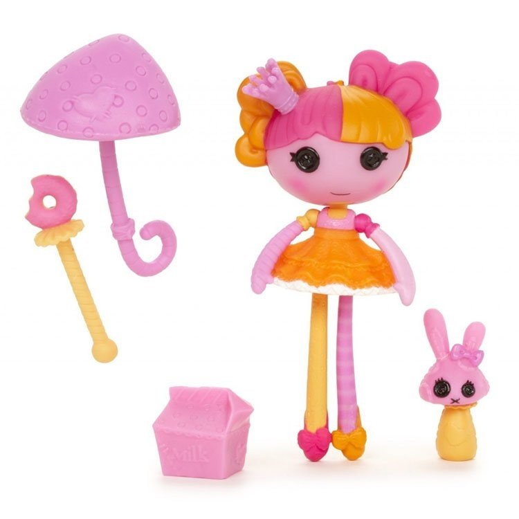 Lalaloopsy doll 7.5 cm - Mini Lala-Oopsies - Princess Nutmeg