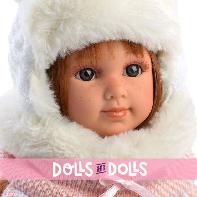 Muñeca Llorens 35 cm - Nicole con conjunto invierno