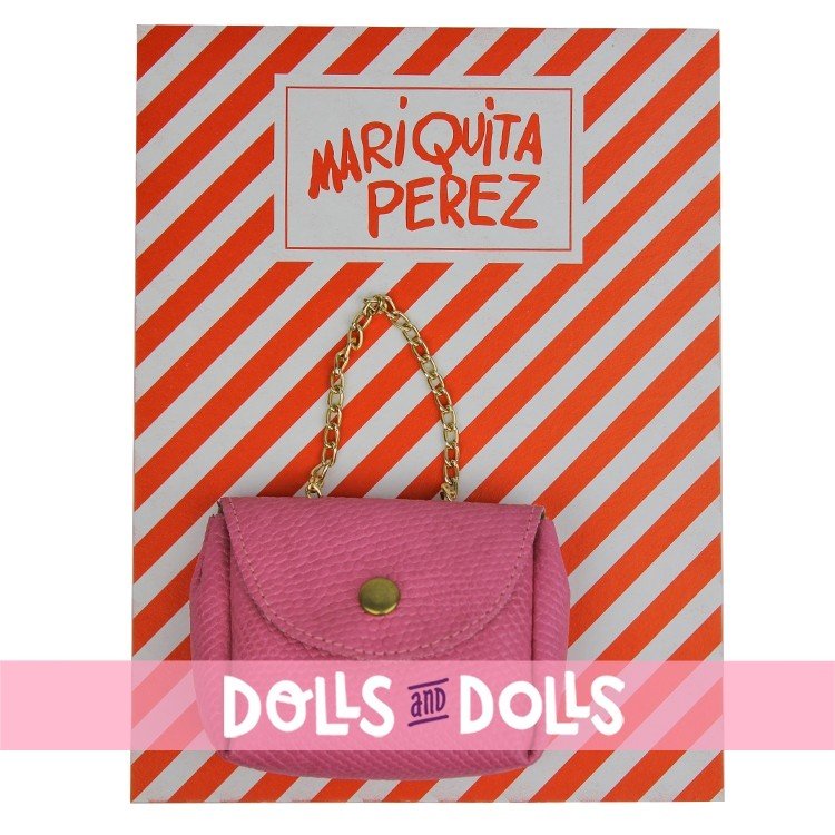 Muñeca Mariquita Pérez 50 cm - Con vestido burdeos con chal de pelo