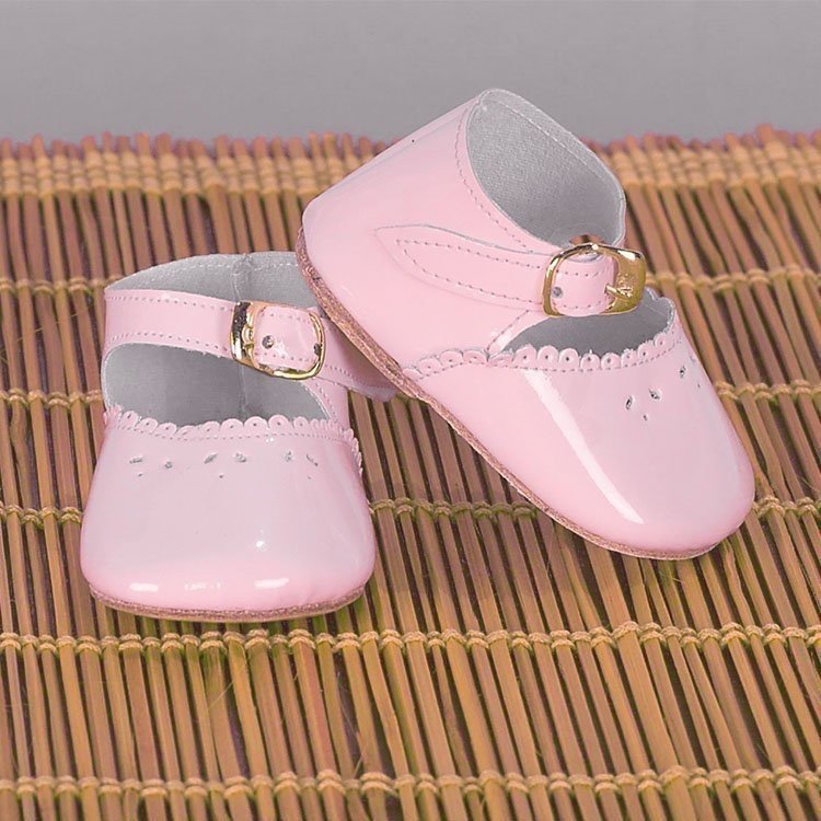 Complementos para muñeca Mariquita Pérez 50 cm - Zapatos charol rosa