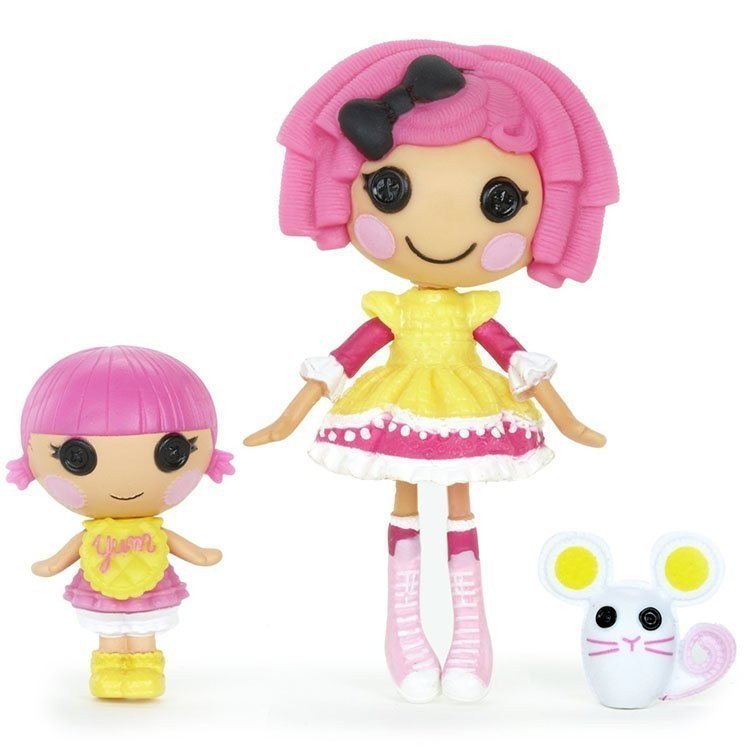 Mini Lalaloopsy Littles Hermanas Sprinkle y Crumbs Dolls And