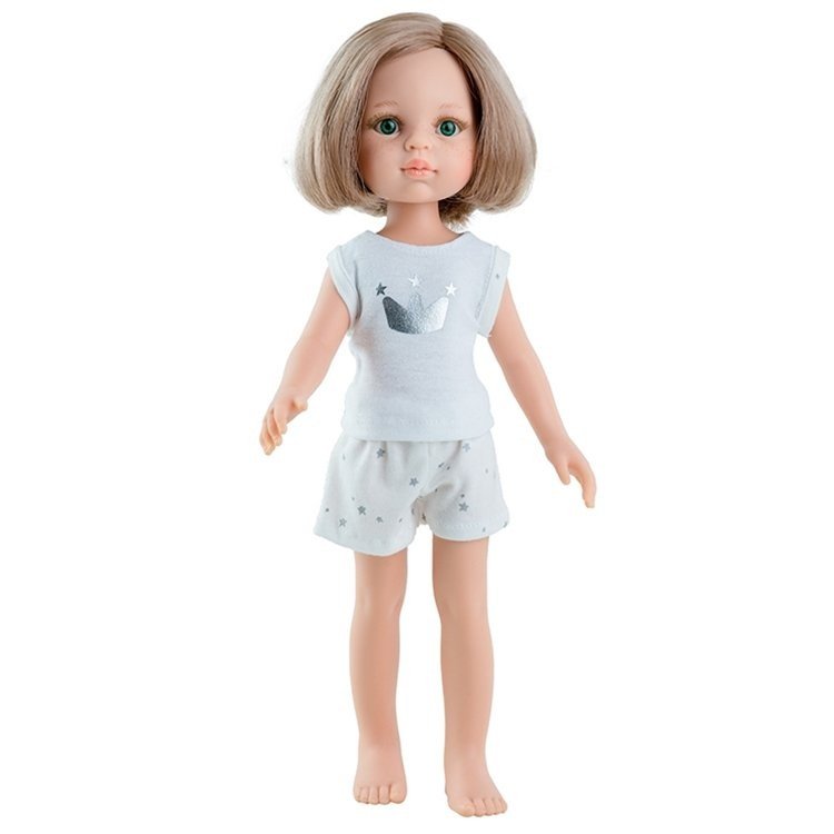 Muñeca Paola Reina 32 cm - Las Amigas - Carla pijama