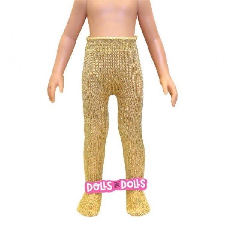 Complementos para muñecas Paola Reina 32 cm - Las Amigas - Medias doradas