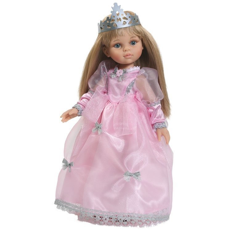 Muñeca Paola Reina 32 cm - Las Amigas - Carla princesa rosa