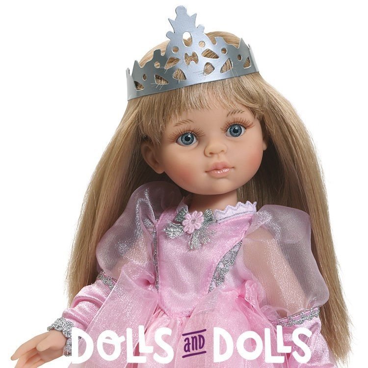 Muñeca Paola Reina 32 cm - Las Amigas - Carla princesa rosa