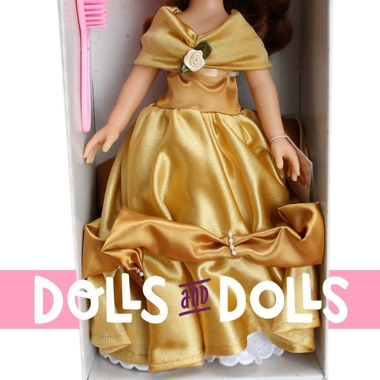 Muñeca Paola Reina 32 cm - Las Amigas - Cristi princesa amarilla