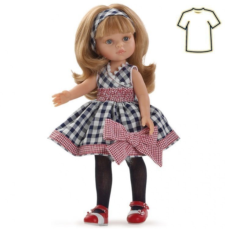 Ropa para muñeas Paola Reina 32 cm - Las Amigas - Vestido Carla verano