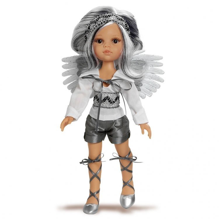 Muñeca Paola Reina 32 cm - Las Amigas - Ángel Plateado