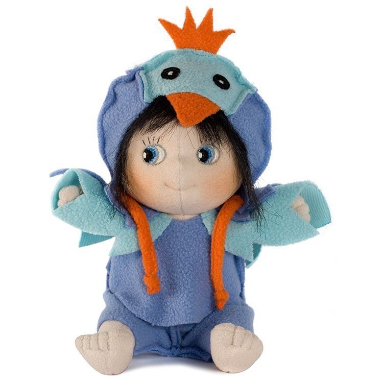 Muñeco Rubens Barn 24 cm - Rubens Linné - Pájaro azul