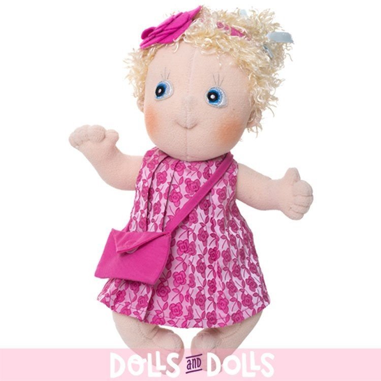 Ropa para muñecas Rubens Barn 32 cm - Rubens Cutie - Conjunto flores rosa