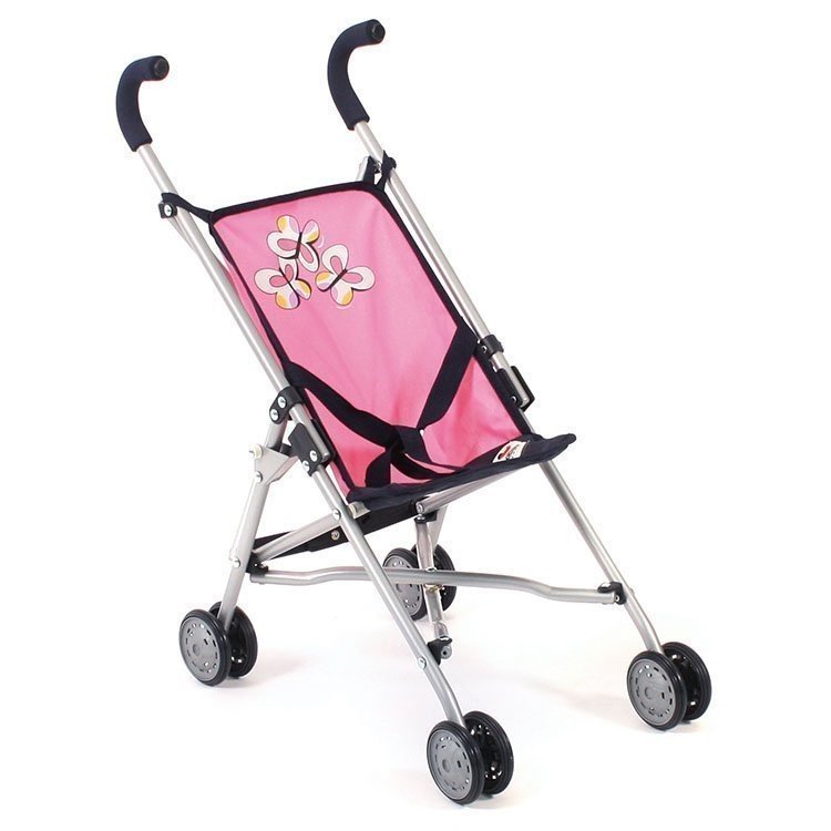Sillita Chic Roma rosa mariposas 57 cm