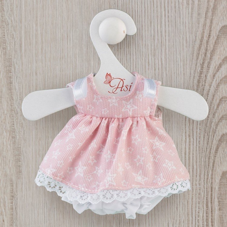 Ropa para Muñecas Así 20 cm - Jesusito de estrellas rosa para muñeca Cheni