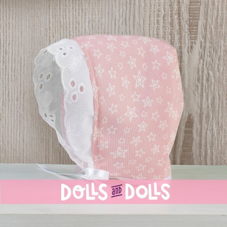 Ropa para Muñecas Así 36 cm - Vestido jesusito de estrellas rosa para muñeca Chinín