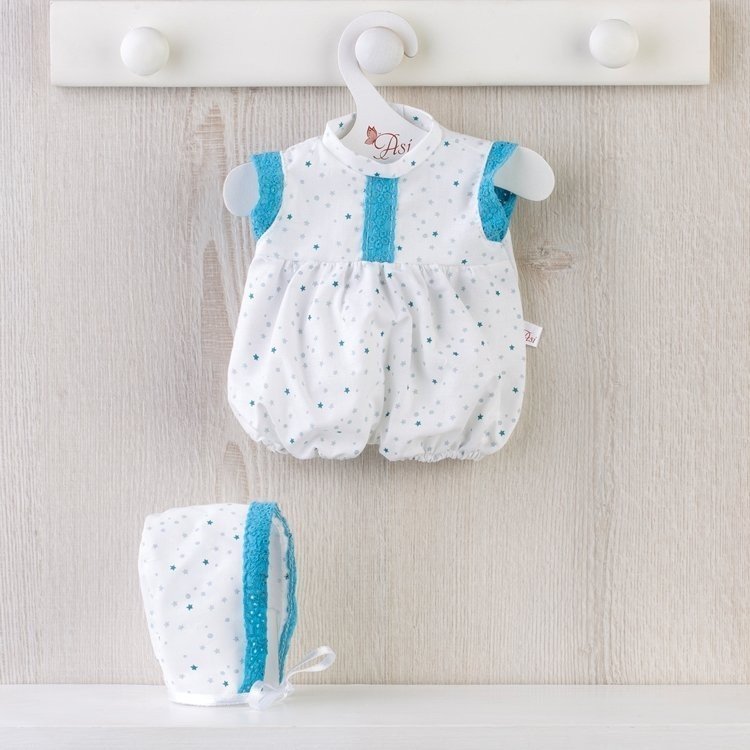 Ropa para Muñecas Así 36 cm - Pelele de estrellas azul para muñeca Koke