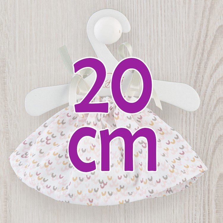 Ropa para Muñecas Así 20 cm - Vestido estampado con lazos verdes para muñeca Tom