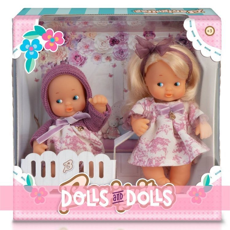 Muñeca Barriguitas Clásica 15 cm - Barriguitas Hermanitas
