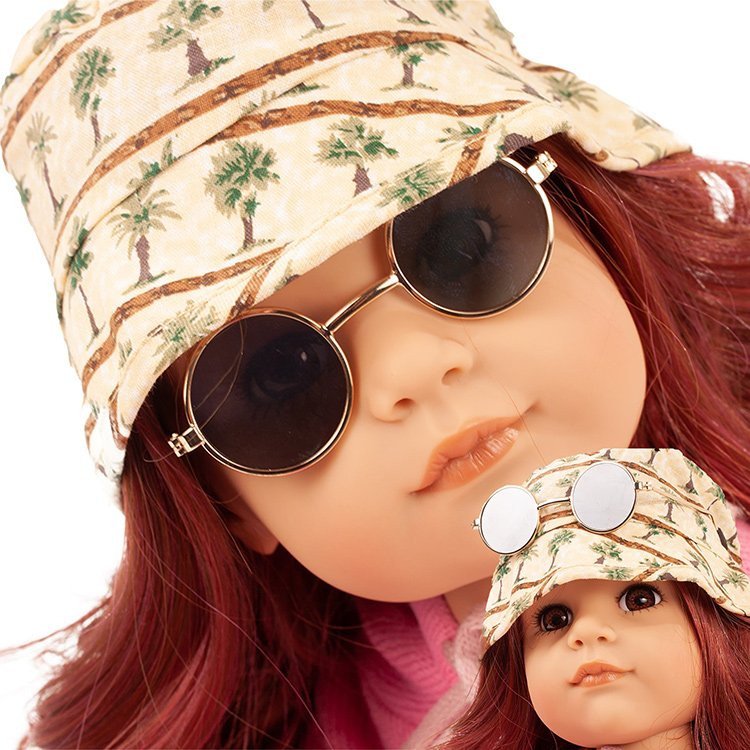 Complementos para muñeca Götz 36 cm - Hat and glasses set Palm