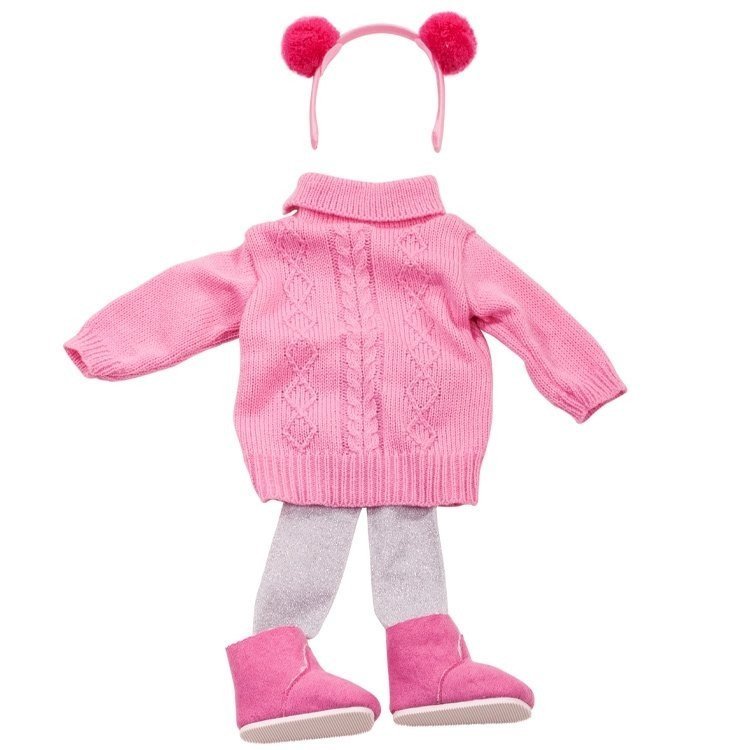 Ropa para muñeca Götz 36 cm - Combo Knit Braidy