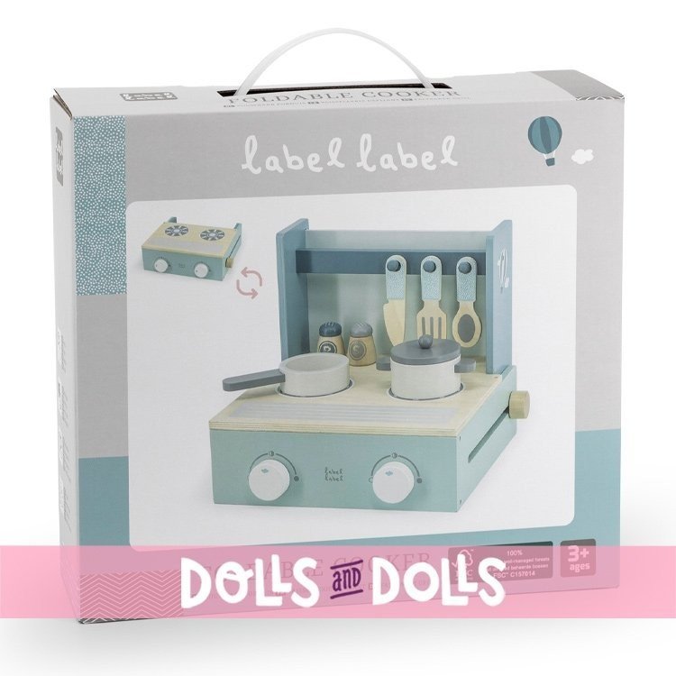 Cocina Plegable Label Label Verde Dolls And Dolls Tienda de Munecas de Coleccion