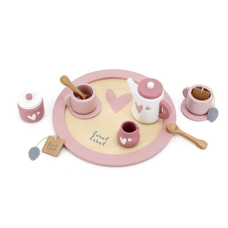 Set de té Label Label - Rosa