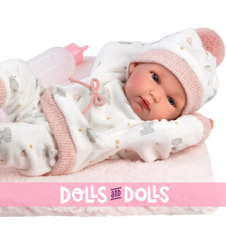 Muñeca Llorens 35 cm - Bimba rosa