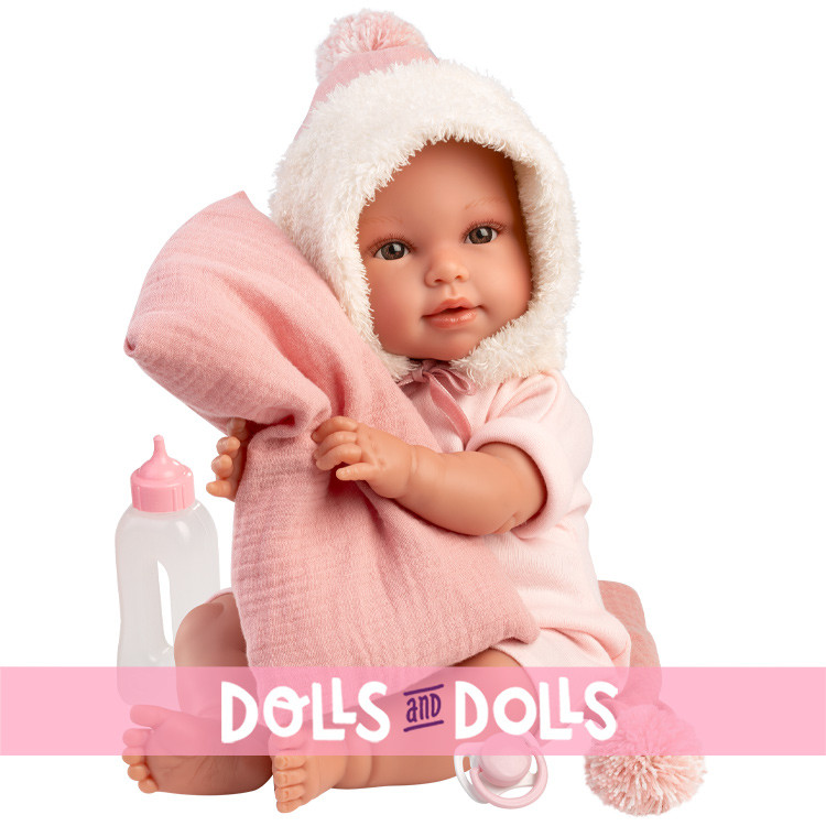 Muñeca Llorens 38 cm - Olivia llorona con body que brilla en la oscuridad