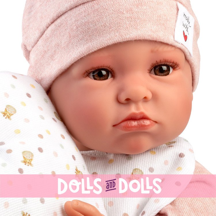 Muñeca Llorens 45 cm - Recién nacida Luna llorona