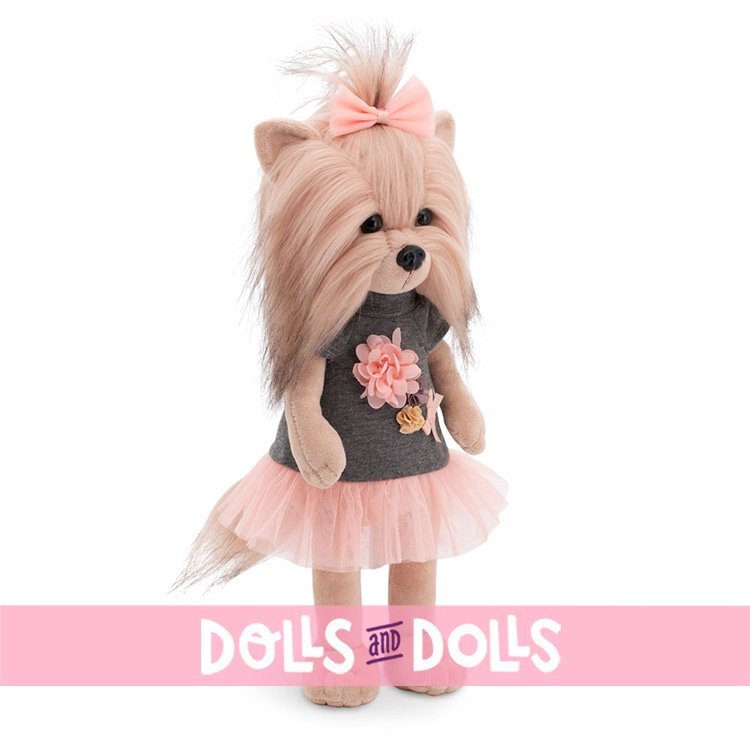 Muñeca Lucky Doggy 37 cm - Lucky Yoyo - Rosa de té
