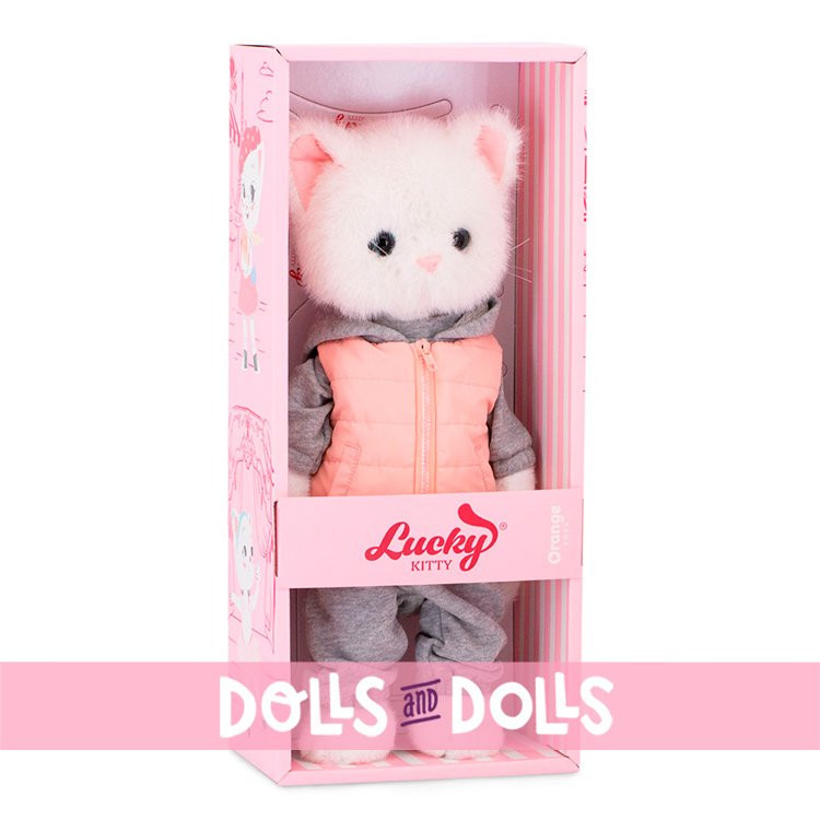 Muñeca Lucky Kitty 38 cm - Casual Blossom