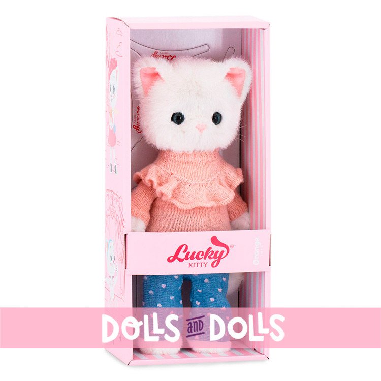 Muñeca Lucky Kitty 38 cm - Sweet Denim