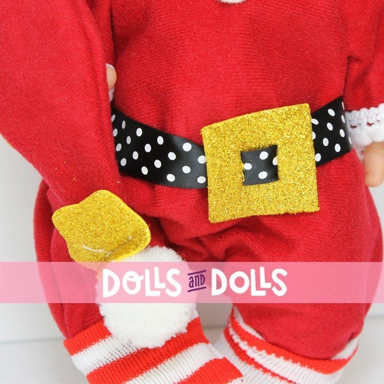 Muñeco Marina & Pau 26 cm - Nenotes Christmas Edition - Niño Noel