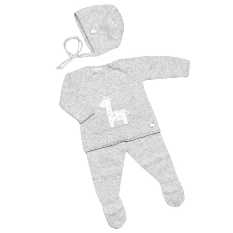 Vestido para muñeca Marina & Pau 45 cm - Reborn Martina - Conjunto Paz Rodríguez