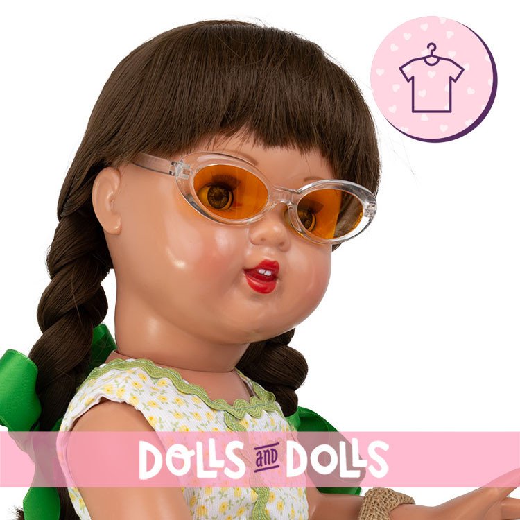 Ropa para muñeca Mariquita Pérez 50 cm - Conjunto jardinera