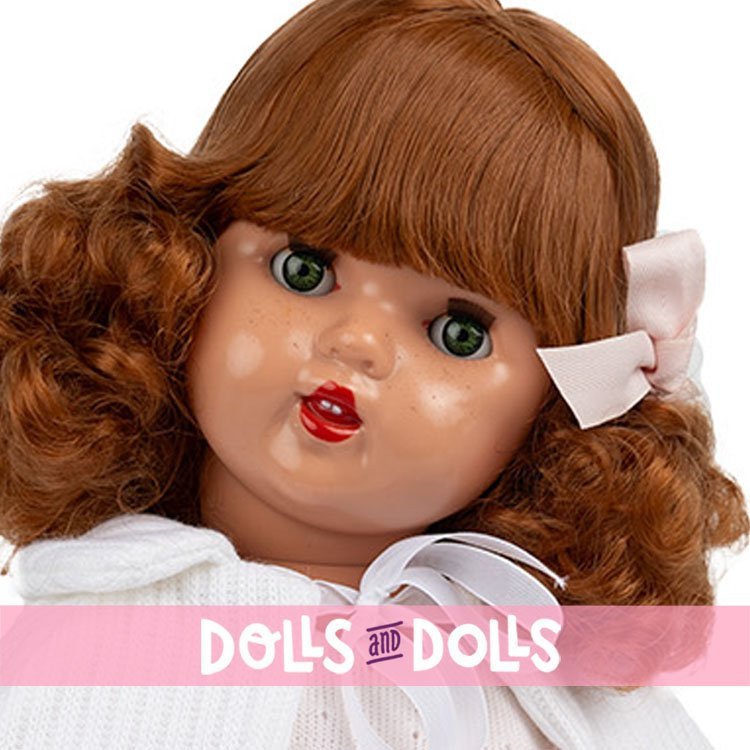 Muñeca Mariquita Pérez 50 cm - Vestido y capa punto