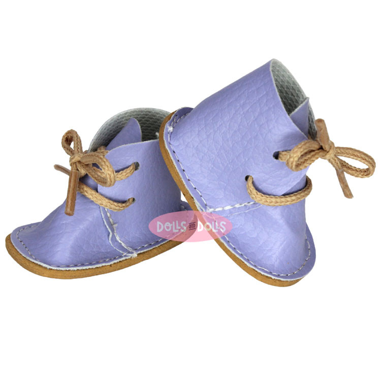 Complementos para muñecas Nines d'Onil 30 cm - Mia y Pippa - Botas lilas con cordones