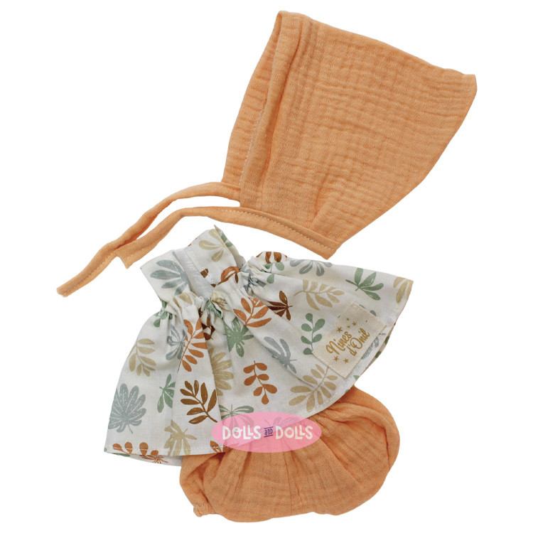 Ropa para Muñecas Nines d'Onil 37 cm - Joy - Conjunto ramas con gorro