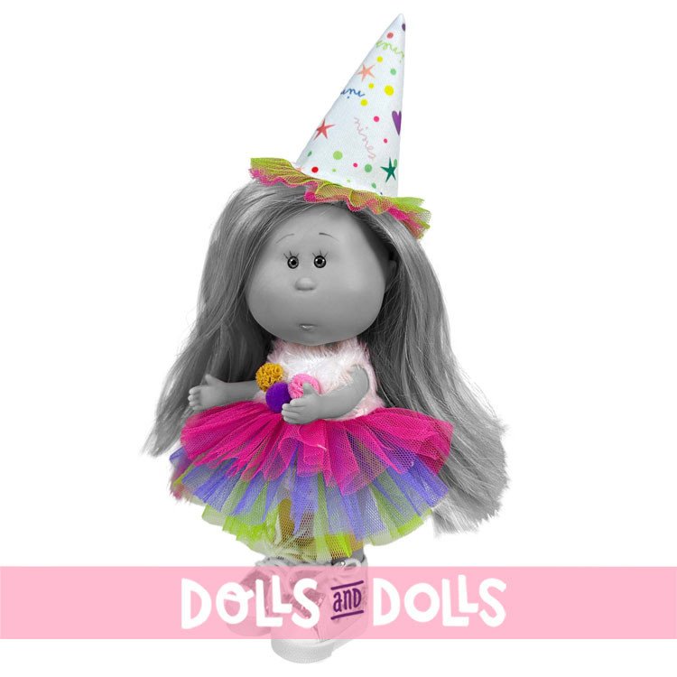 Ropa para Muñecas Nines d'Onil 23 cm - Little Mia - Conjunto Feliz Cumpleaños