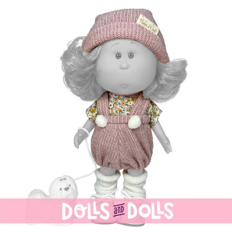 Ropa para Muñecas Nines d'Onil 23 cm - Little Mia - Conjunto adorable rosa