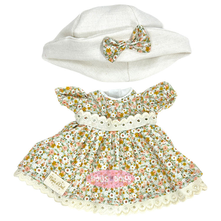 Ropa para Muñecas Nines d'Onil 30 cm - Pippa - Conjunto floral