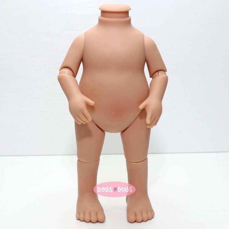 Cuerpo multiarticulado sin cabeza para muñecas Mia de Nines d'Onil - Cuerpo caucásico
