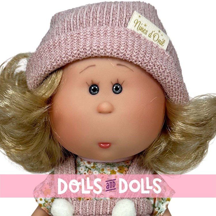 Muñeca Nines d'Onil 23 cm - Little Mia Rubia con Mascota