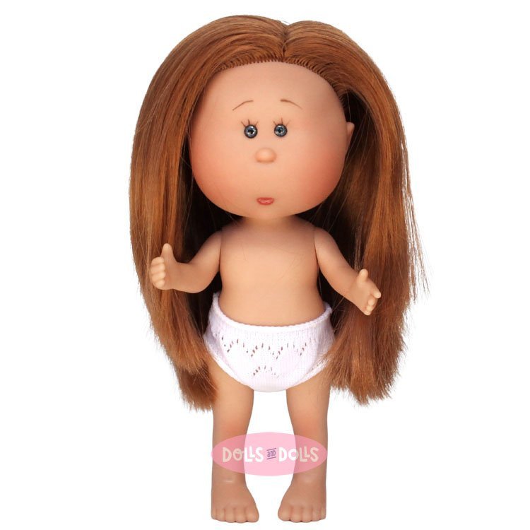 Muñeca Nines d'Onil 23 cm - Little Mia pelirroja - Sin ropa