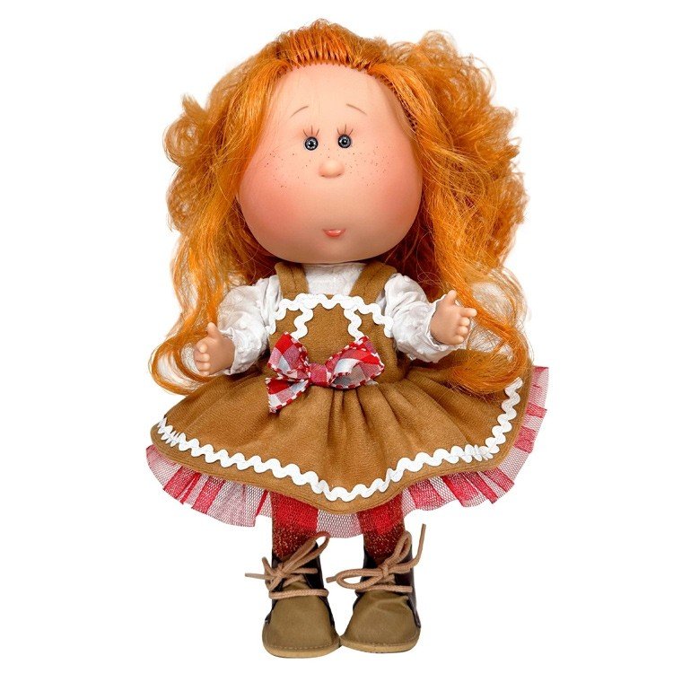 Muñeca Nines d'Onil 30 cm - Mia Christmas Galleta de Gengibre