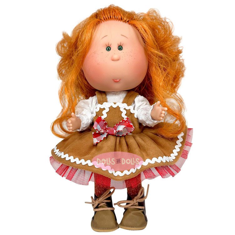 Muñeca Nines d'Onil 30 cm - Mia Christmas Galleta de Gengibre