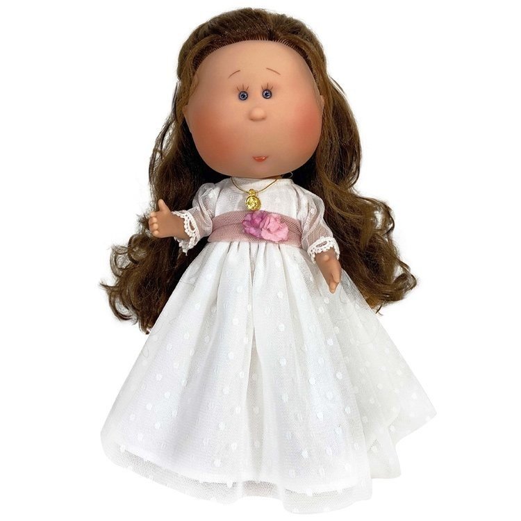 Muñeca Nines d'Onil 30 cm - Mia comunión morena