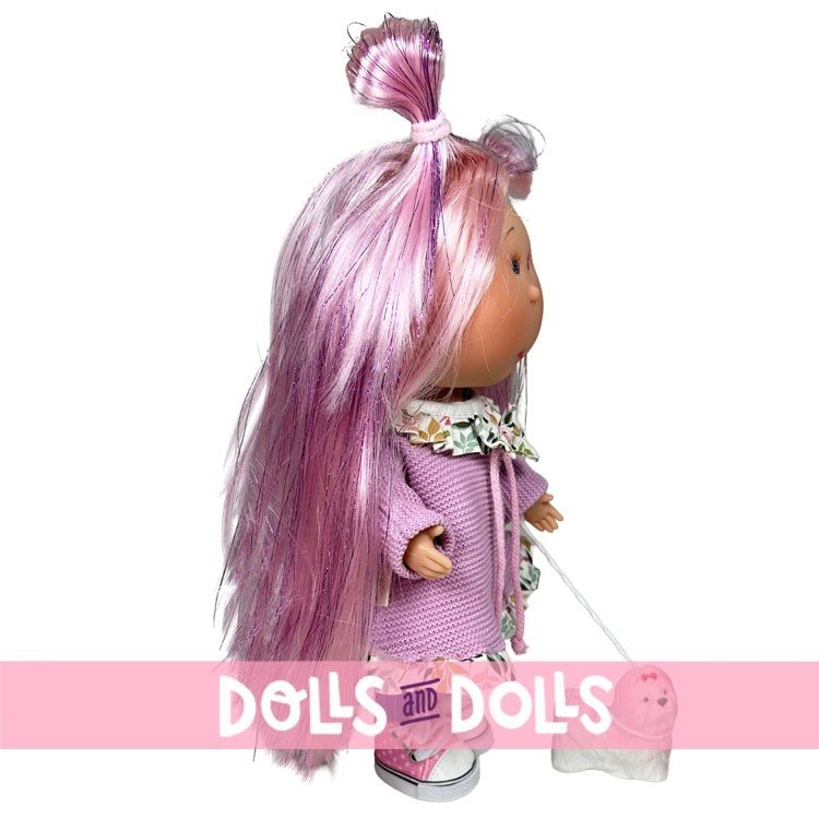 Muñeca Nines d'Onil 30 cm - Mia Rosa con mascota